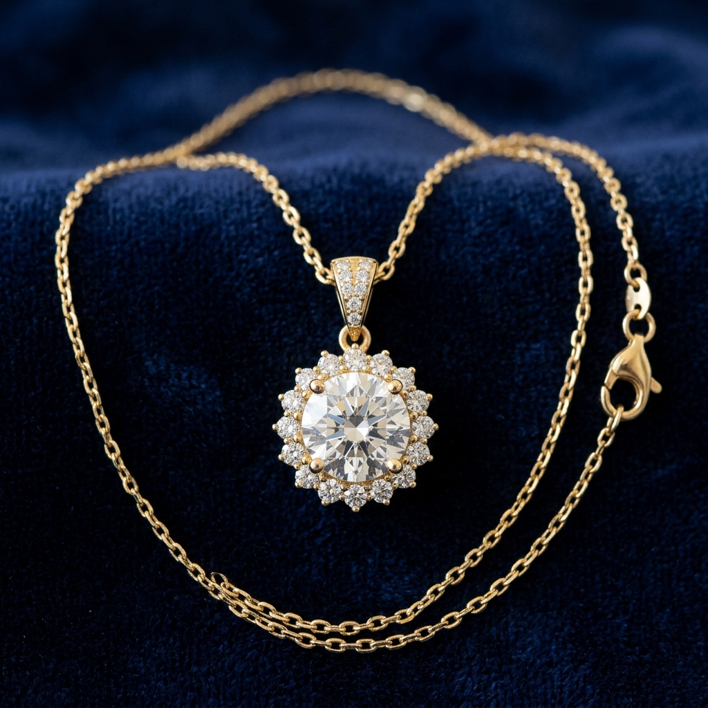 Diamond Short Necklace