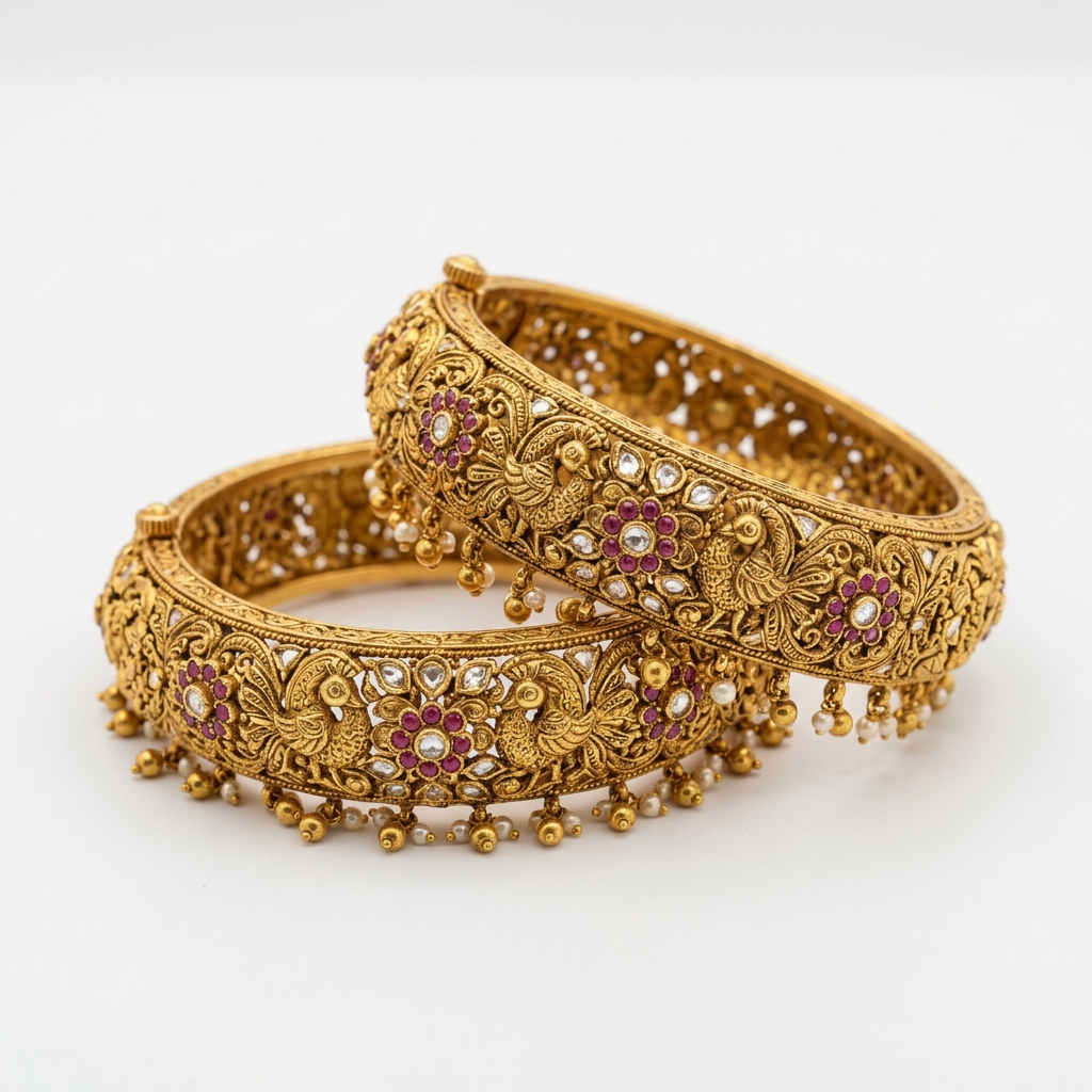 Antique Gold Bangle Classic