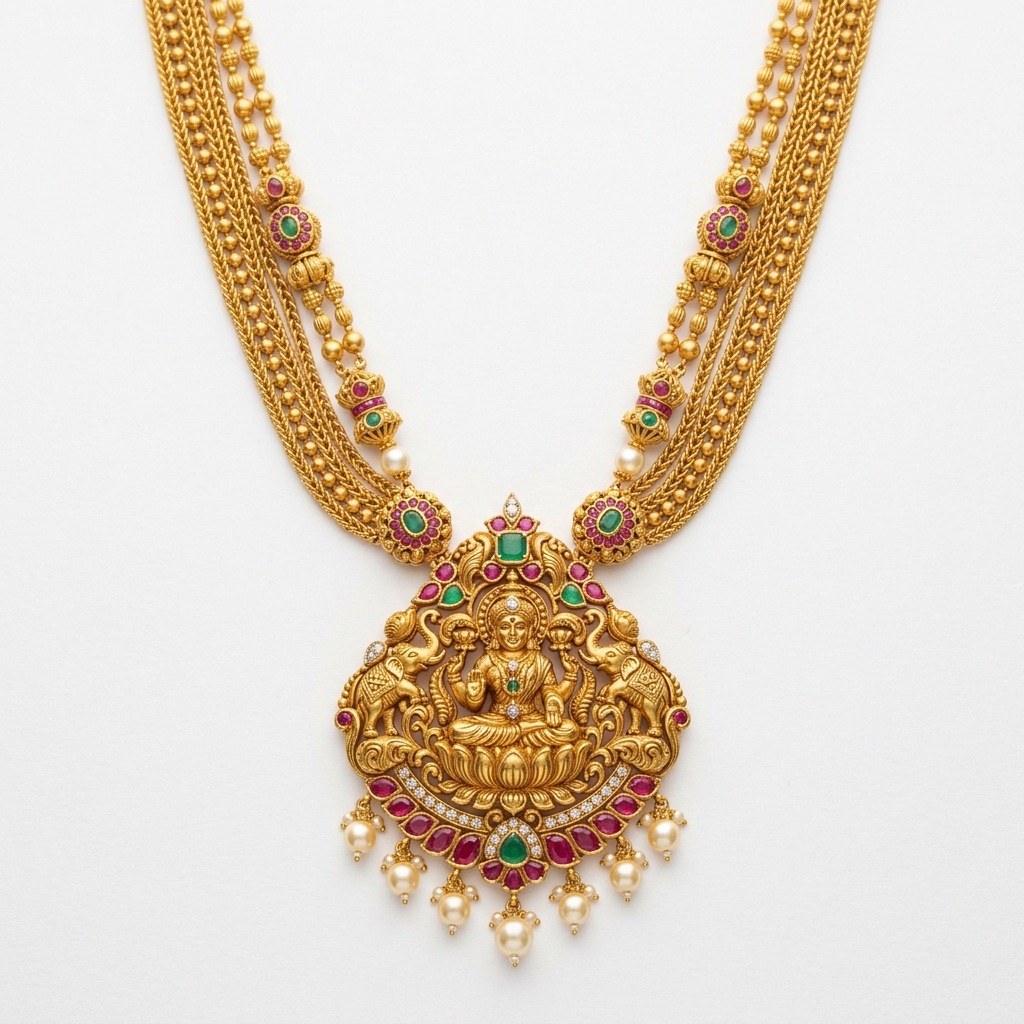 Gold Long Necklace