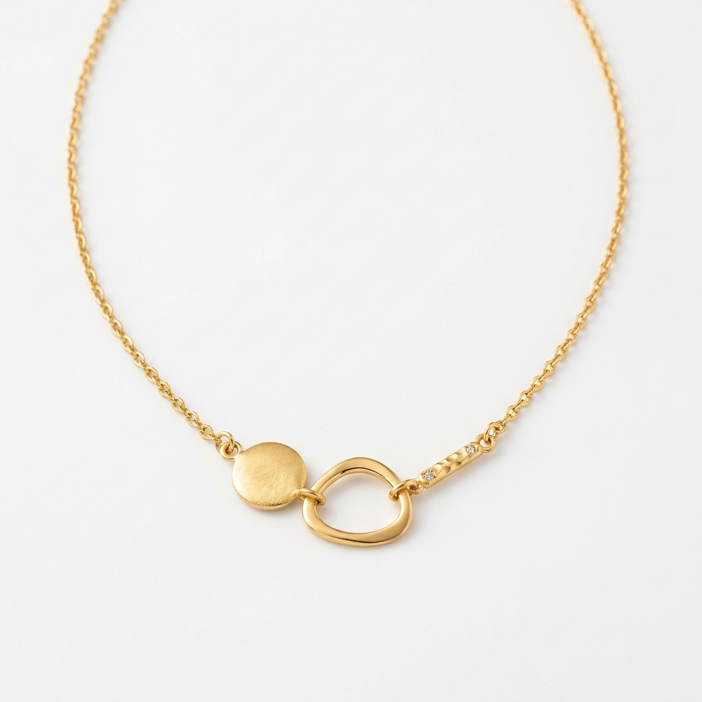 Peacock Short Necklace