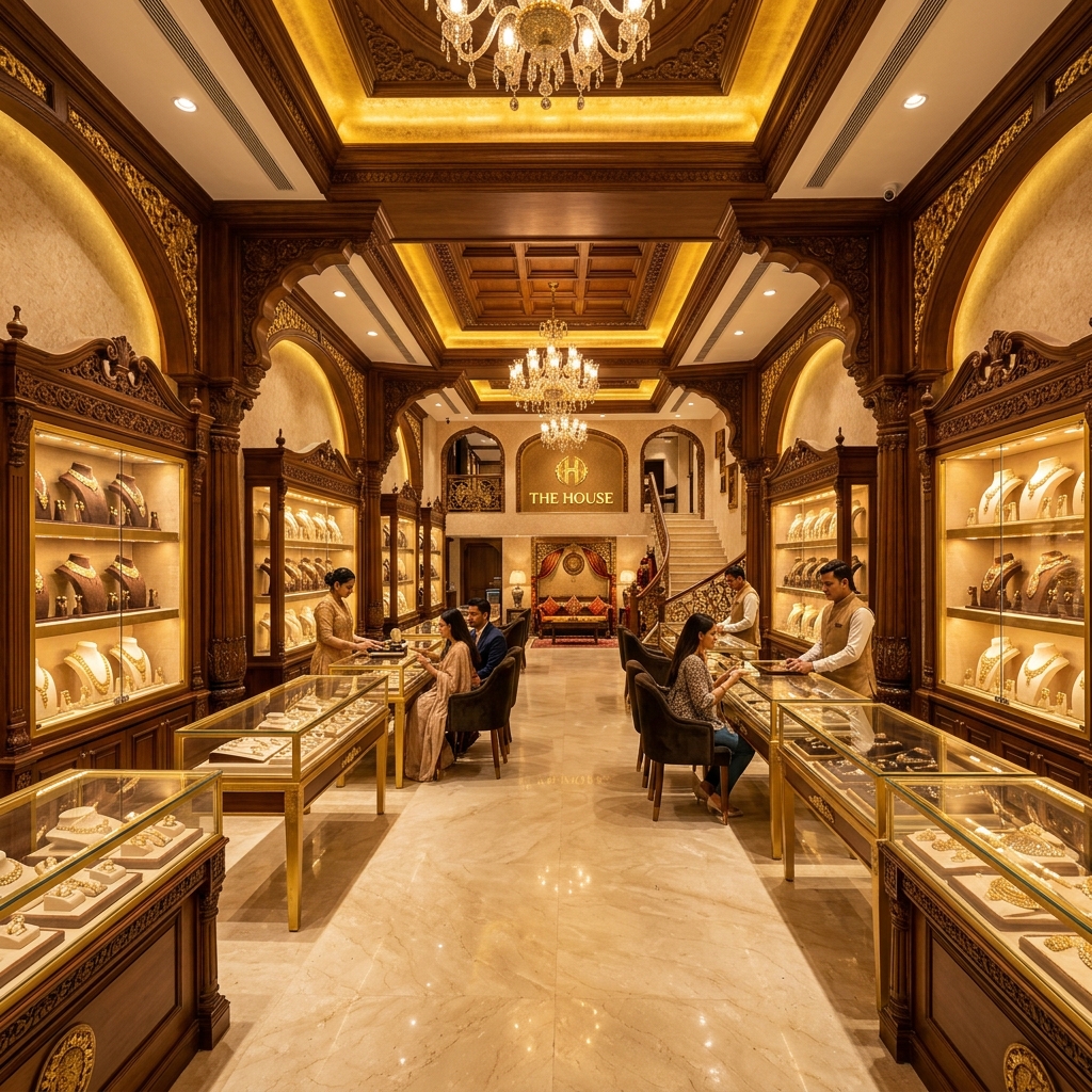 Alangkrut Jewellers Showroom Interior